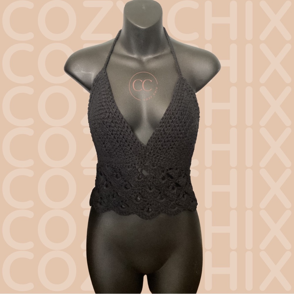 Lullaby: Handmade Crochet Bralette Top - Picture 2 of 2